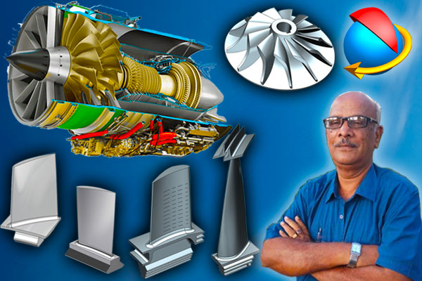 Gas Turbine Engine Blade Design using Siemens NX cover