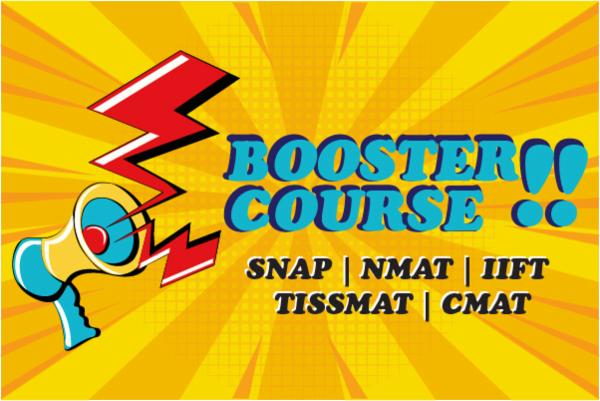 BOOSTER COURSE- MH-CET | SNAP | NMAT | IIFT | TISS-MAT | CMAT cover