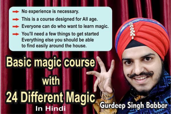 Basic magic course with 24 magics (Video Personalized tutorial) cover