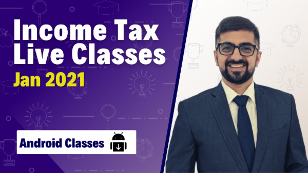 Income Tax Live Classes cover