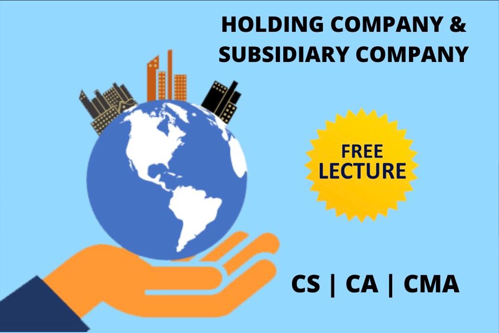 Holding Company & Subsidiary Company cover