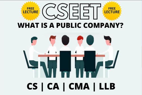 What is a Public Company cover