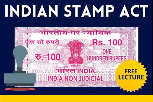 Indian Stamp Act cover