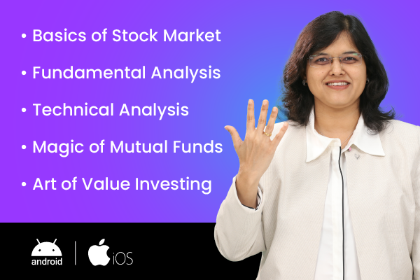Basics Of Stock Market + Fundamental Analysis + Technical Analysis +Magic of Mutual Funds + Art of value Investing (For Android & iOS) (BOSM +FA + TA + MMF + AOVI - English) cover