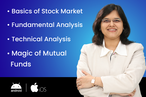 Basics Of Stock Market + Fundamental Analysis + Technical Analysis +Magic of Mutual Funds(For Android & iOS) (BOSM +FA + TA + MMF- English) cover