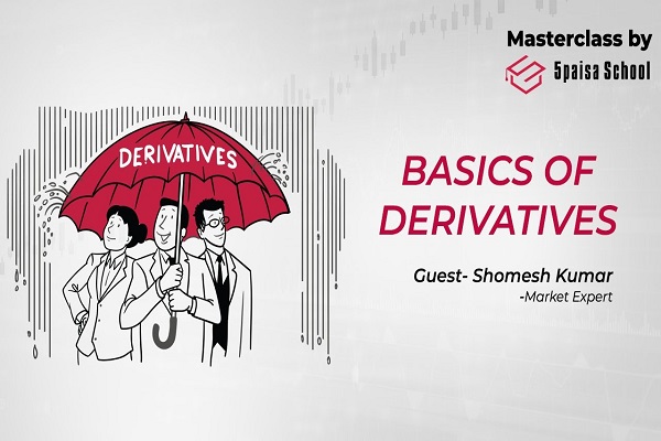 Basics of Derivatives, Part -1 | Future | Option | Forward | Hedging | MasterClass by 5paisa cover