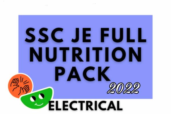 SSC JE Full Nutrition Pack (ELECTRICAL) cover