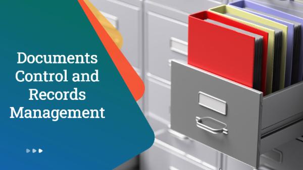 Documents Control and Records Management cover