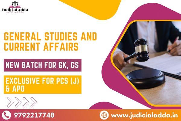 General Studies and Current Affairs cover