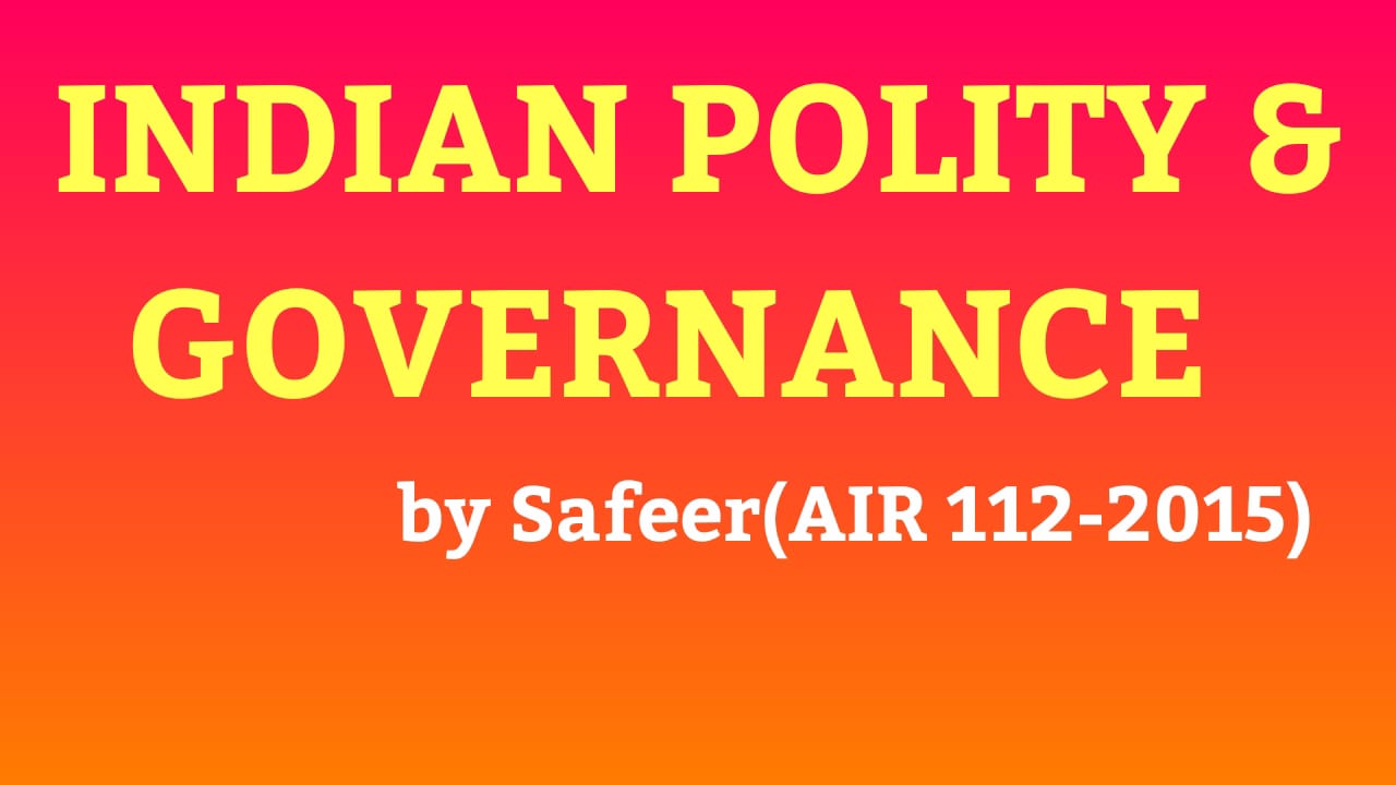 Indian Polity & Governance cover