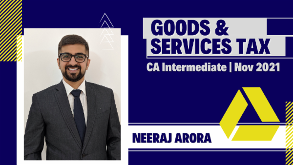 CA Inter GST for Nov 2021-Online Classes cover