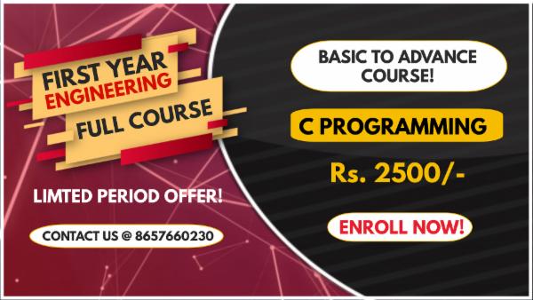 C Programming (Basic to Advance Certification Course) cover