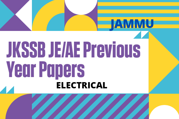JKSSB JE/AE Previous Year Questions for Electrical | Jammu and Kashmir cover