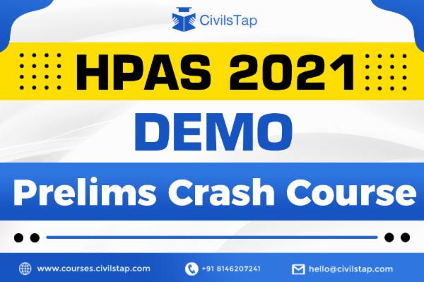 Demo HPAS Prelims Crash Course 2021 cover