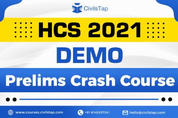 Demo HCS Prelims Crash Course 2021 cover