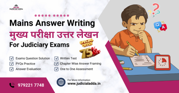 Judiciary Answer Writing Course cover