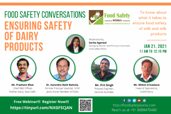 Food Safety Conversation: Ensuring Safety of Dairy Products cover