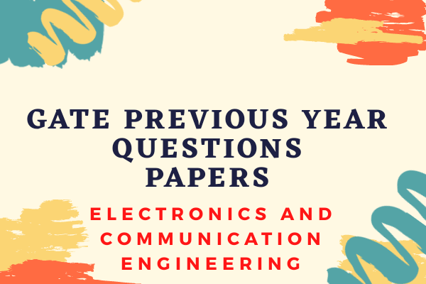 GATE Previous Year Papers for ECE cover