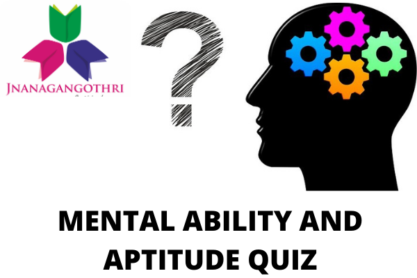 MENTAL ABILITY AND APTITUDE QUIZ cover