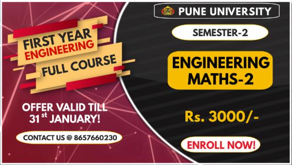 Engineering Mathematics - 2 (Pune University) cover