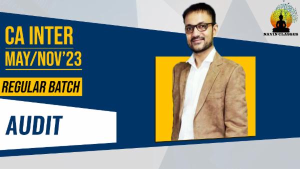 CA Inter Audit cover