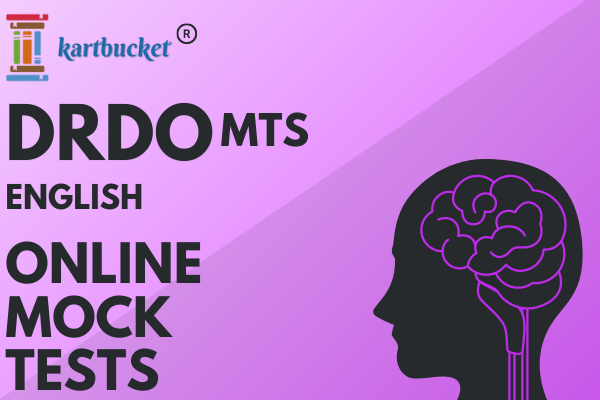 DRDO Multi Tasking Staff Cadre | English | Online Mock Tests cover