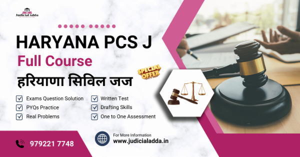 Haryana PCS J Course cover