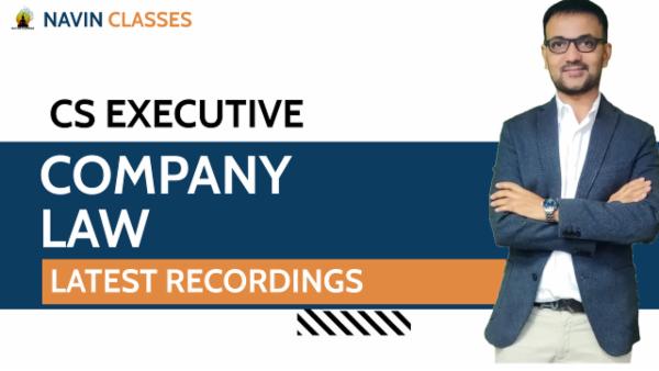 CS Executive Company Law cover