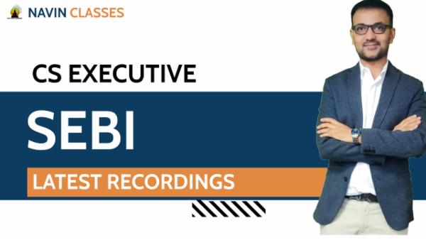CS Executive SEBI cover