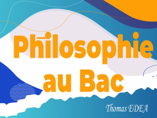 Philosophie au BAC cover