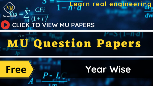 MU Question Papers (Year wise) cover