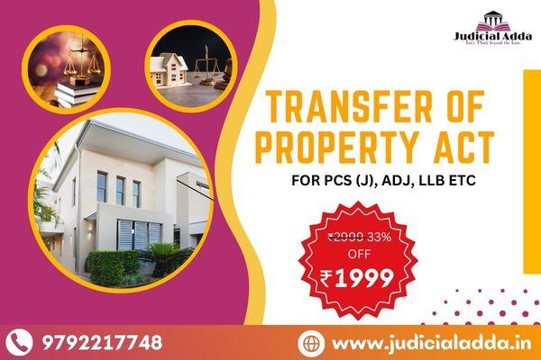 Transfer of Property Act cover