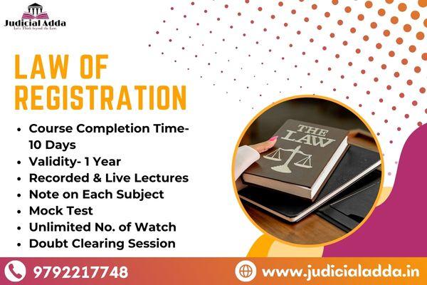 Law of Registration cover