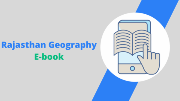 RSMSSB JE Rajasthan Geography Notes cover