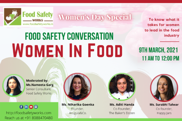 Food Safety Conversation: Women In Food - Women's Day Special cover