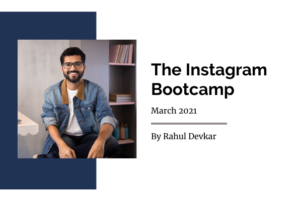 The Instagram Bootcamp March Batch 1 cover