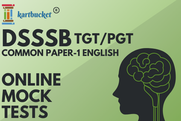 DSSSB COMMON PAPER-1 ENGLISH ONLINE MOCK TESTS cover
