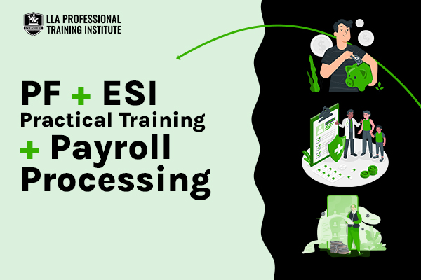 A to Z of Payroll Processing, PF Compliance & ESI Compliance cover