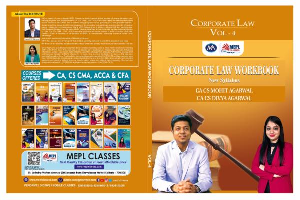 CA INTER LAW - VOL IV (STUDY MAT) cover