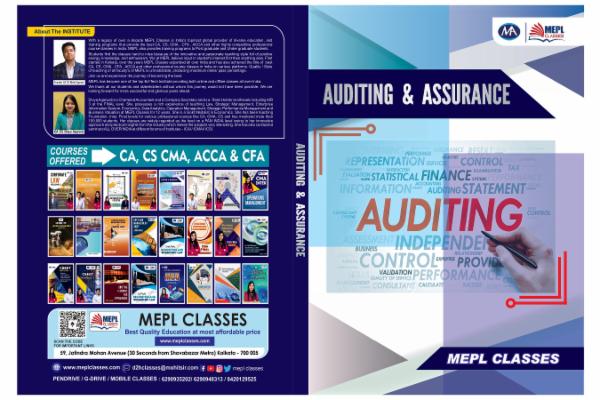 CA INTER - AUDIT STUDY MAT - MAIN MAT cover