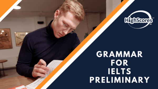 Grammar for IELTS - Preliminary cover