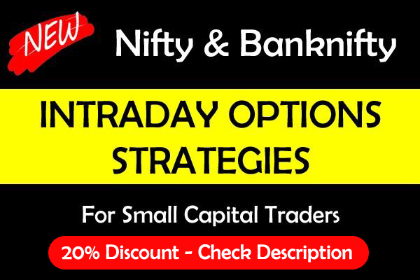 Intraday Options Strategies - Nifty and Banknifty - Level 2 cover