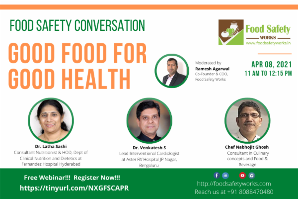 Food Safety Conversation: Good Food for Good Health cover