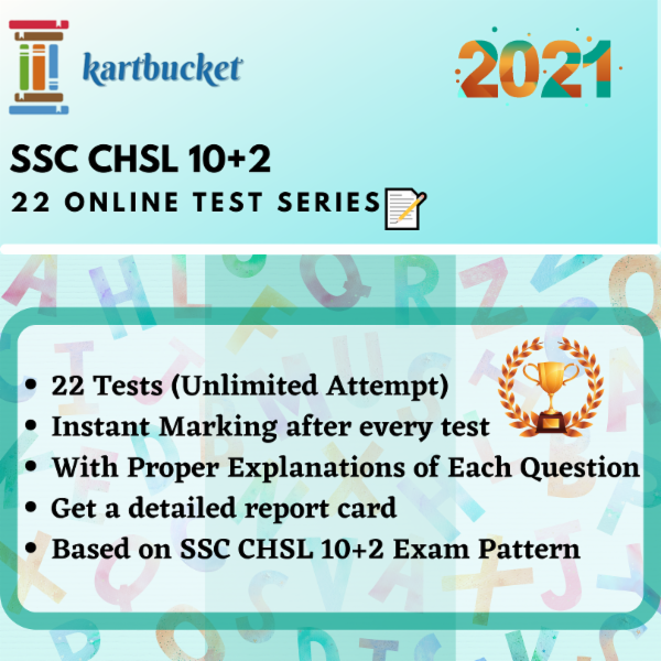 SSC CHSL 10+2 English Online Test Series cover