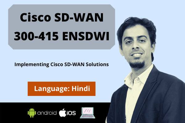 Cisco SD-WAN Operation and Deployment (ENSDW)-Hindi cover