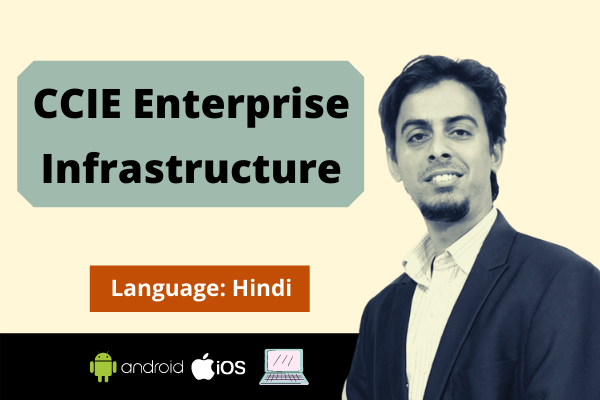CCIE EI -Enterprise Infrastructure Training-Hindi cover