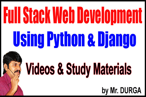 Full Stack Web Development by using Python and Django