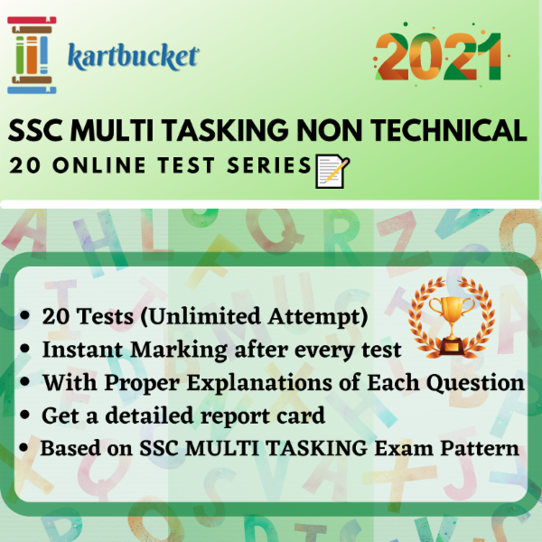 SSC Multi Tasking Non Technical English Online Test Series cover