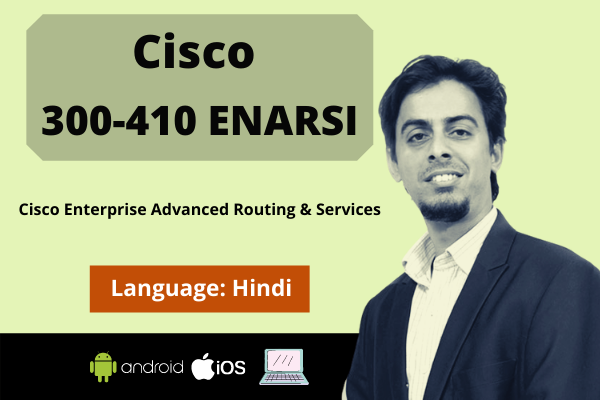 CCNP Enterprise Advanced Routing ENARSI 300-410 (Hindi) cover