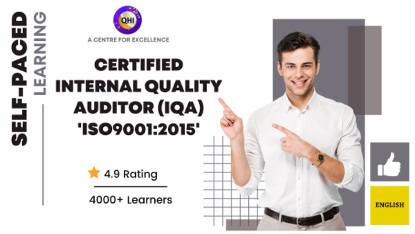 Certified Internal Quality Auditor - ISO9001:2015 - English cover